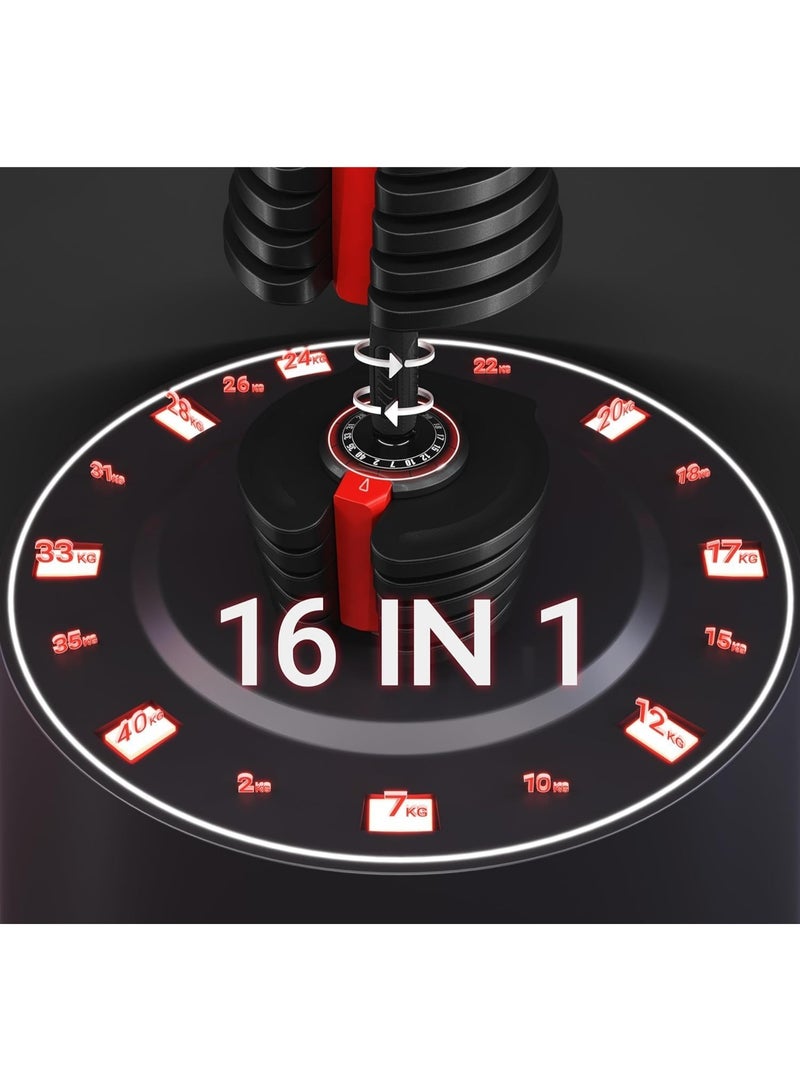 Fitness Adjustable Dumbbell Next Generation 40kg - Image 5